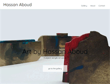 Tablet Screenshot of hassanaboud.com